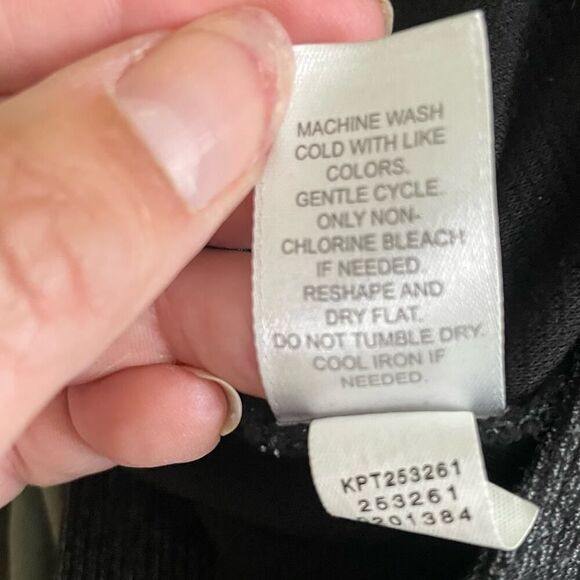 J. Jill Wearable Collection Rib Knit Dress Pants Faux Front Zipper sz. L #CC - Picture 7 of 8